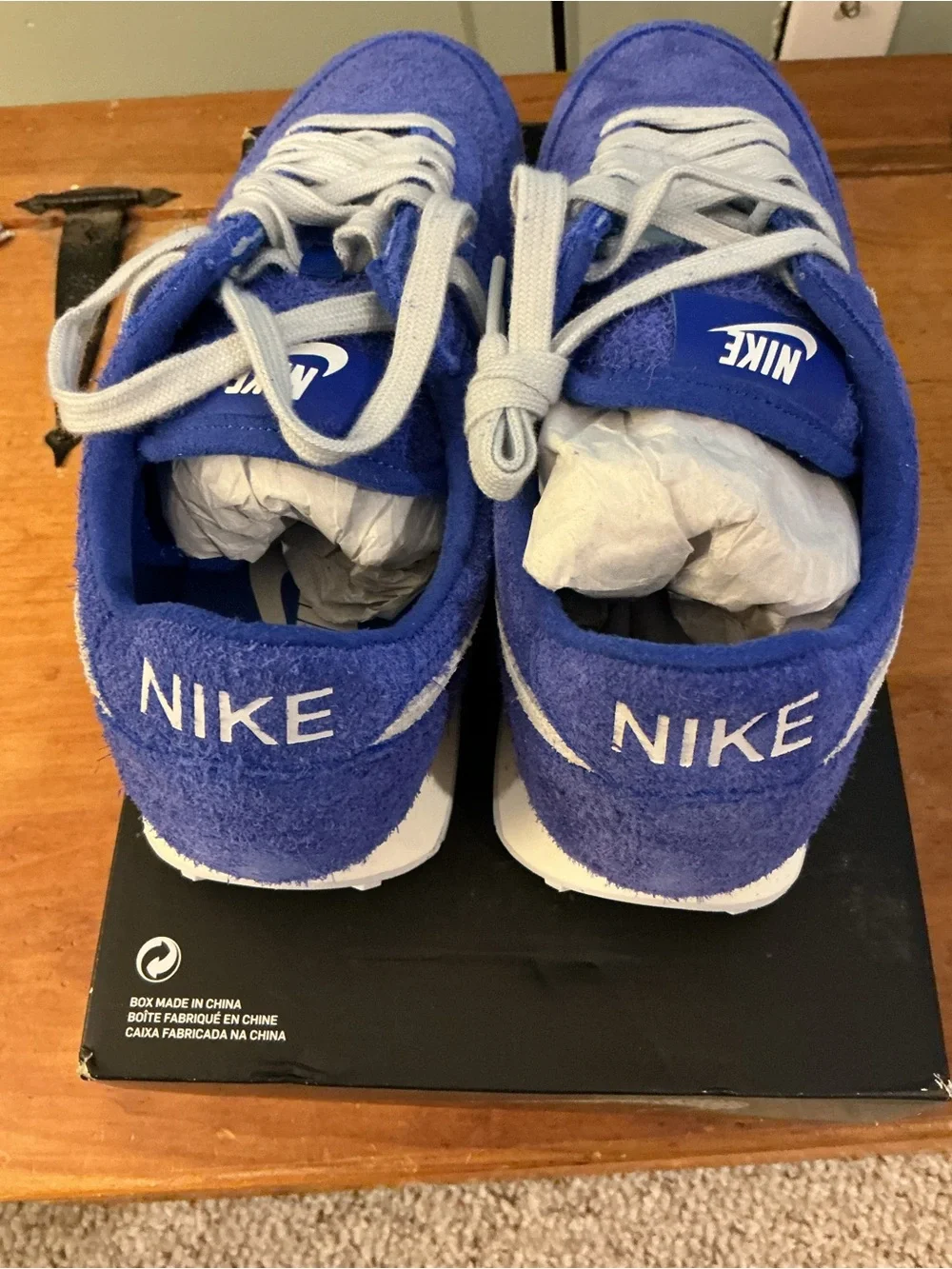 Nike Daybreak SP Hyper Royal Blue. IQ0635-400 men’s 8.5 women’s 10 no lid on box